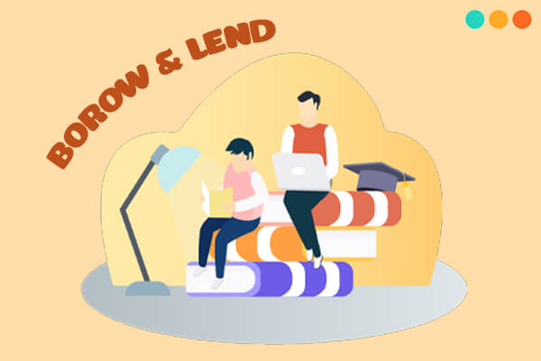 Difference Between Borrow and Lend( sự khác nhau giữa Borrow và Lend)