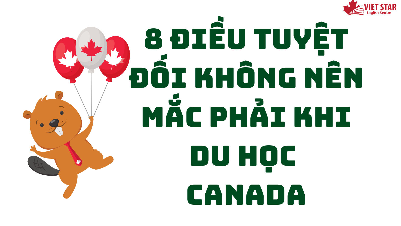 8 ĐIỀU TUYỆT ĐỐI KHÔNG NÊN MẮC PHẢI KHI DU HỌC CANADA