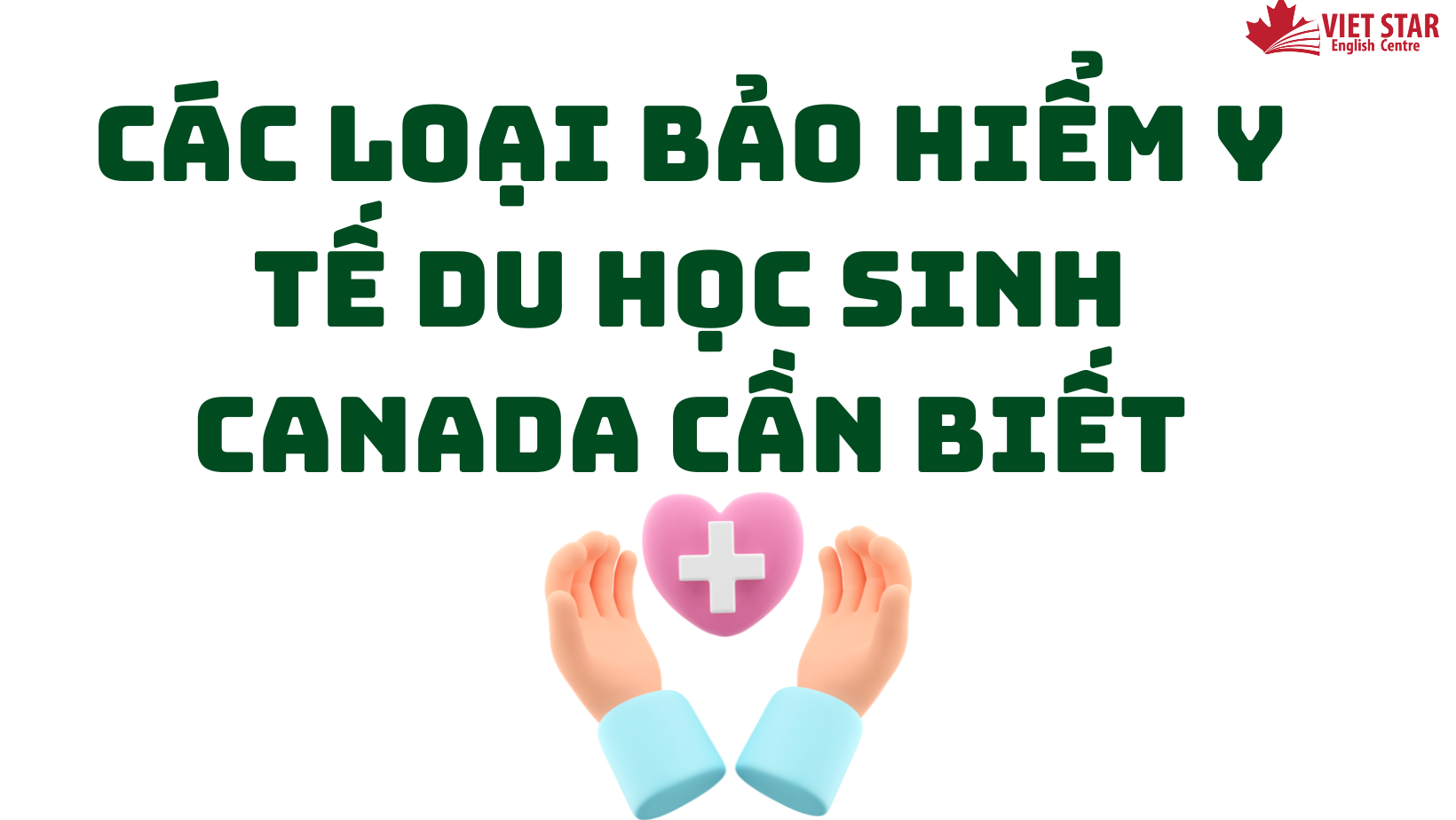 CÁC LOẠI BẢO HIỂM Y TẾ DU HỌC SINH CANADA CẦN BIẾT