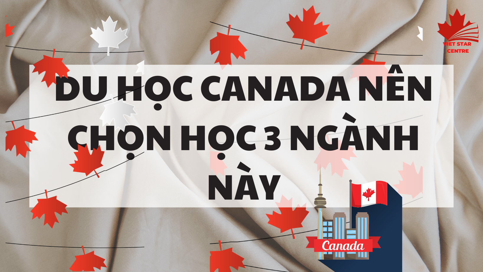 DU HỌC CANADA NÊN CHỌN HỌC 3 NGÀNH NÀY