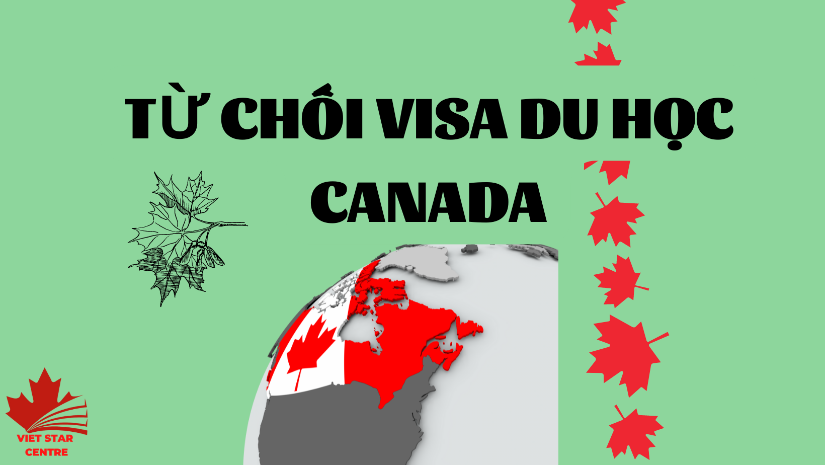 TỪ CHỐI VISA DU HỌC CANADA