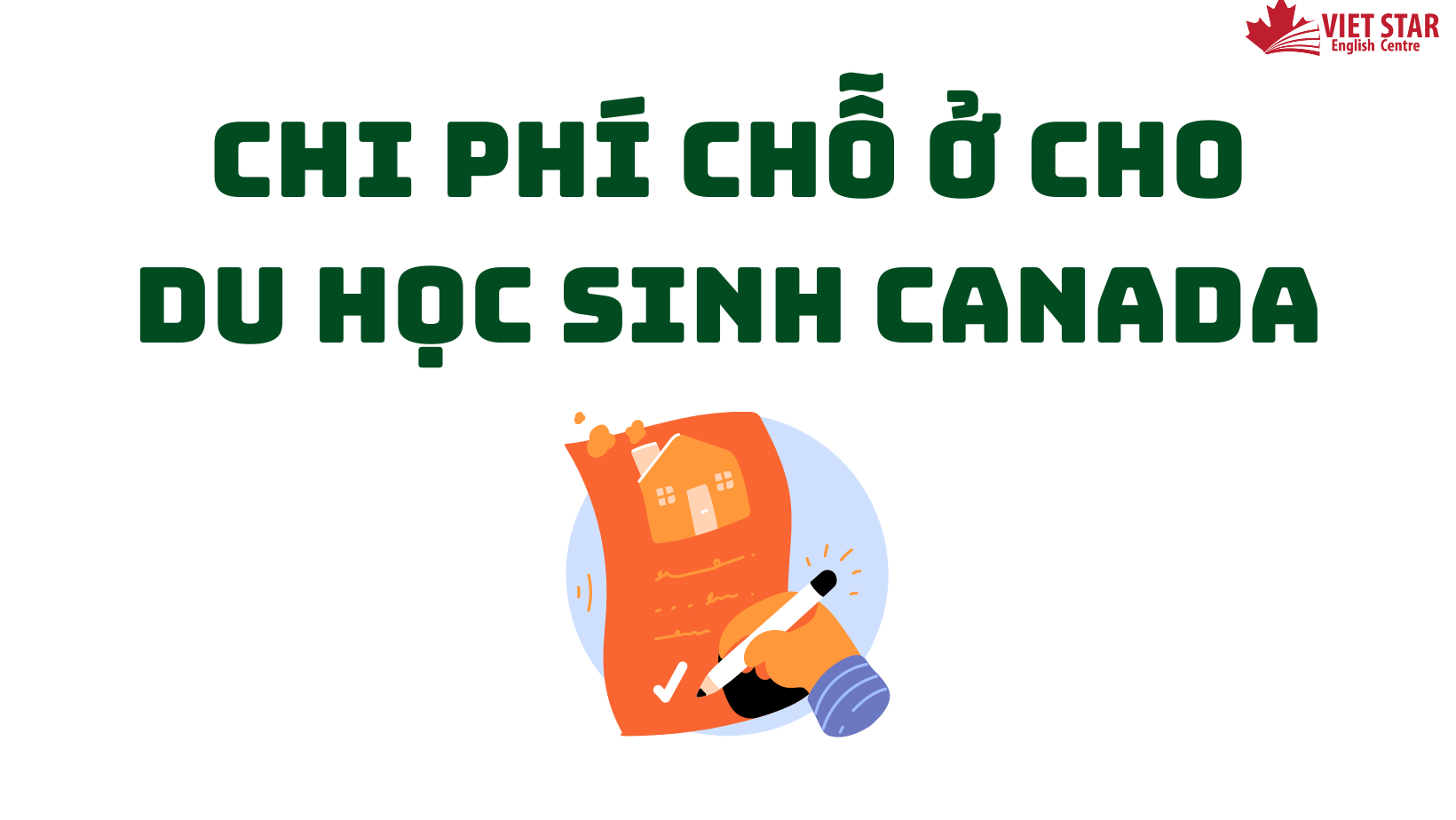 CHI PHÍ CHỖ Ở CHO DU HỌC SINH CANADA