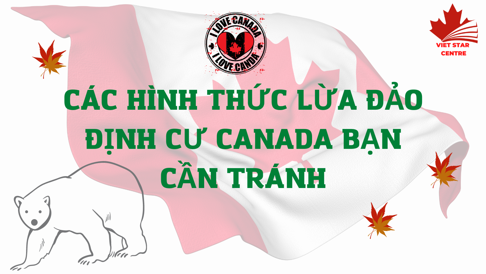 CÁC HÌNH THỨC LỪA ĐẢO ĐỊNH CƯ CANADA BẠN CẦN TRÁNH