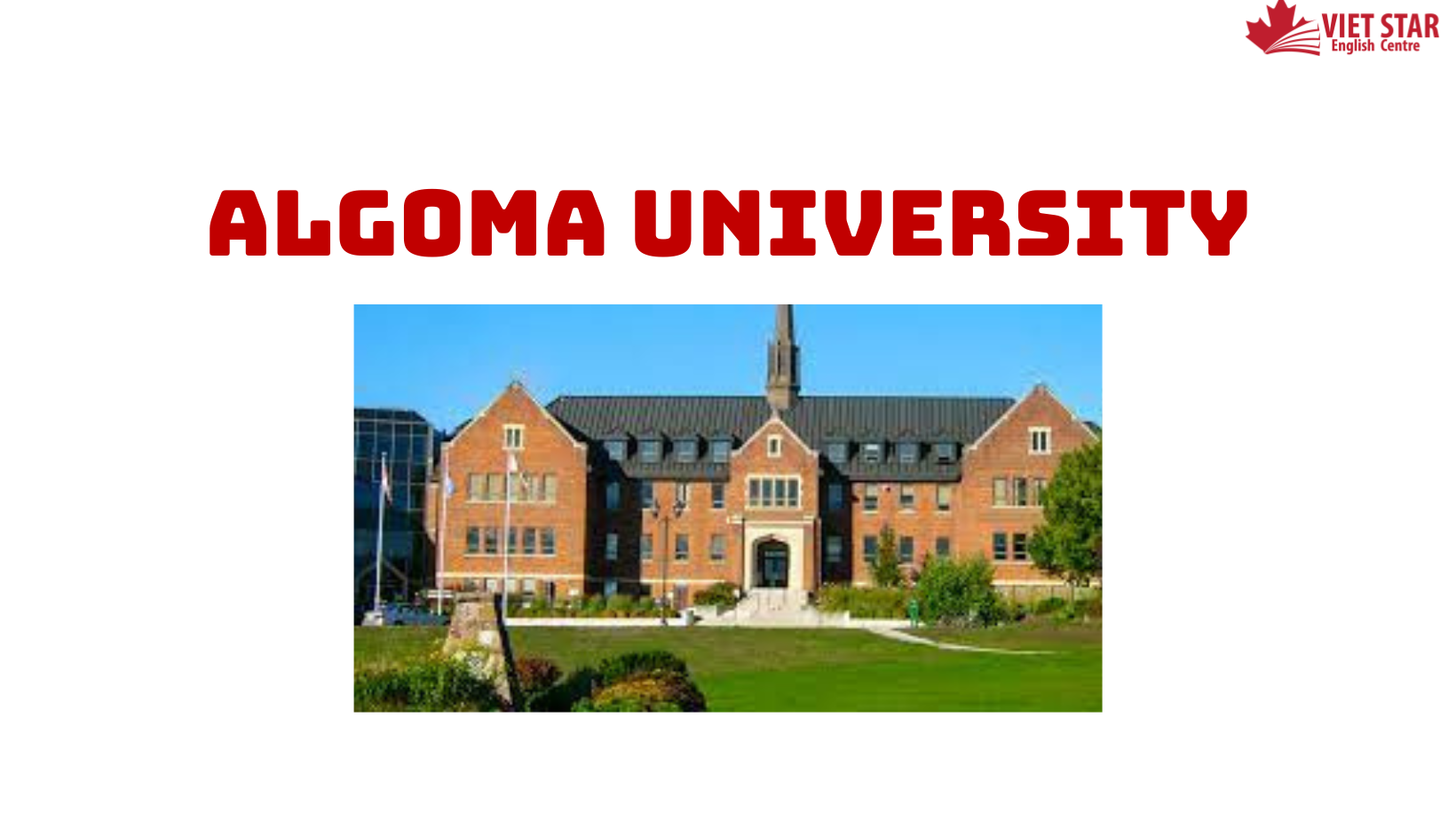ALGOMA UNIVERSITY