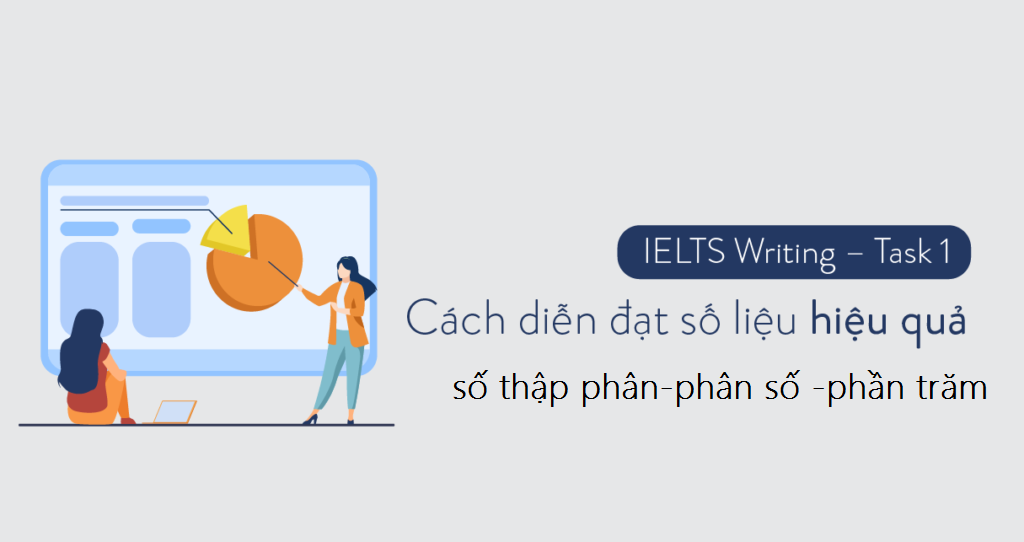 Số thập phân, phân số và phần trăm trong IELTS