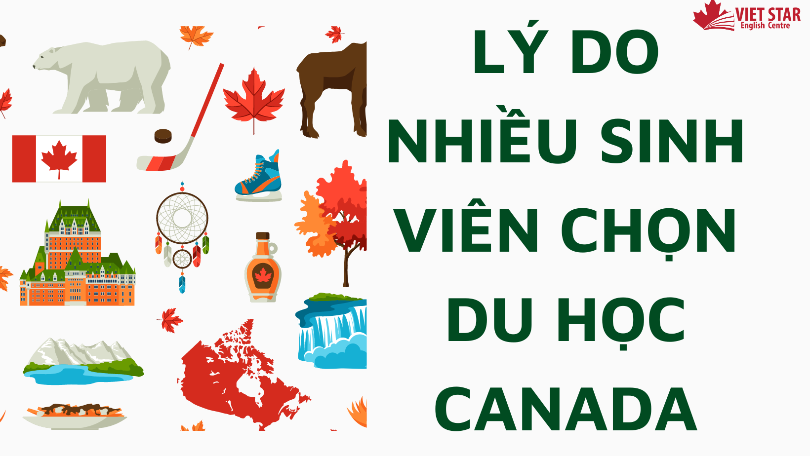 LÝ DO NHIỀU SINH VIÊN CHỌN DU HỌC CANADA
