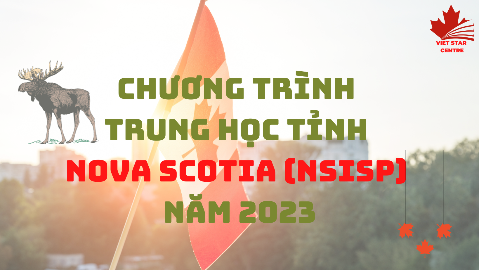 CHƯƠNG TRÌNH TRUNG HỌC TỈNH NOVA SCOTIA (NSISP) NĂM 2023