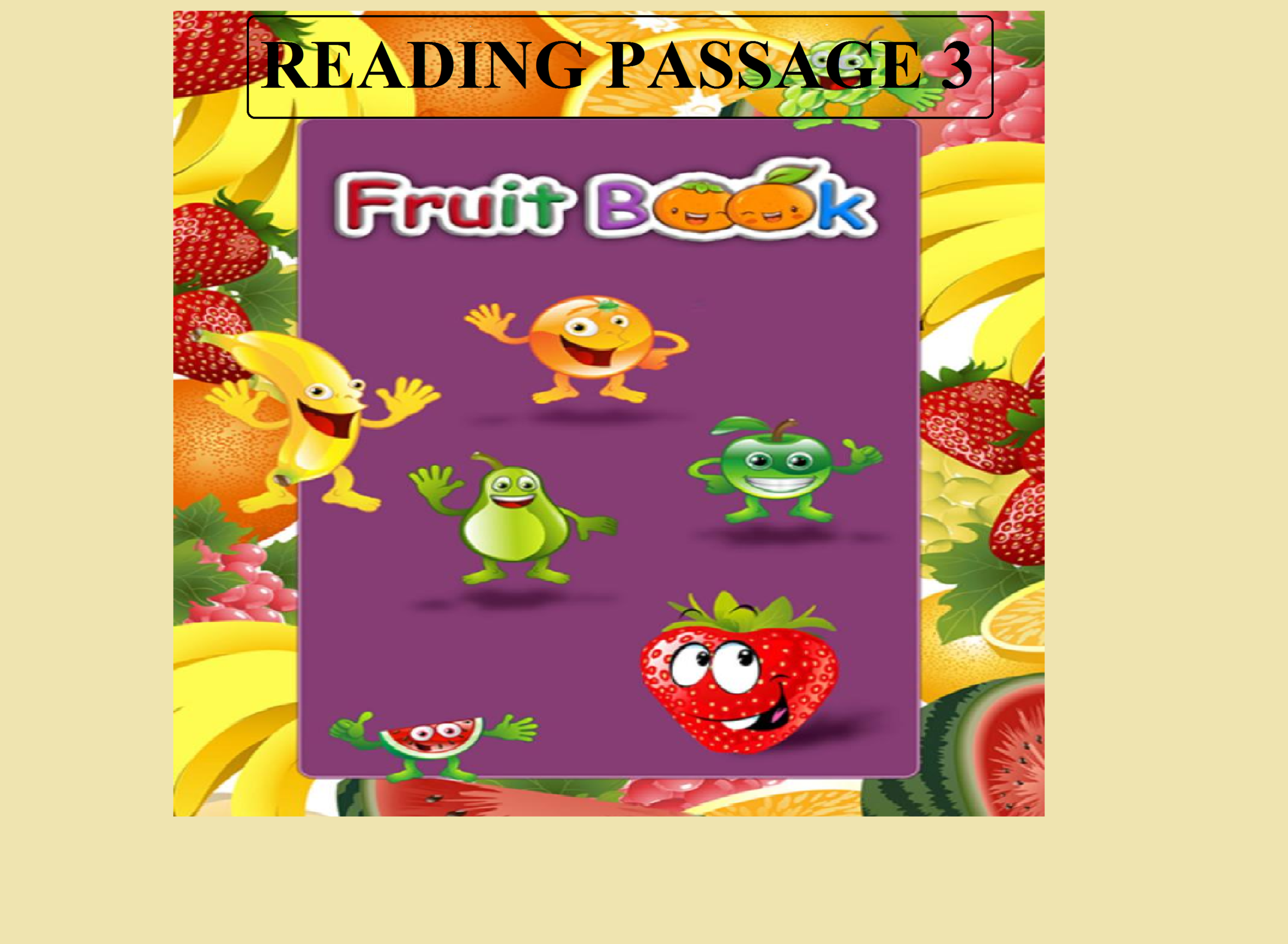 READING PASSAGE 3